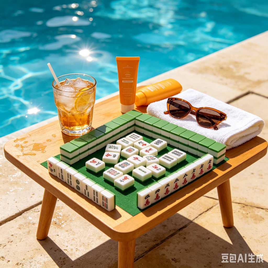 chinese style mahjong set