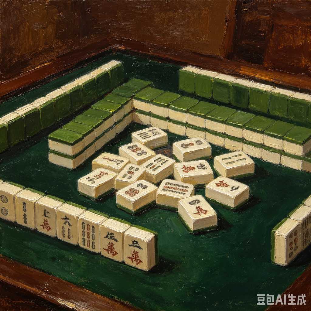 gloss finish mahjong tiles